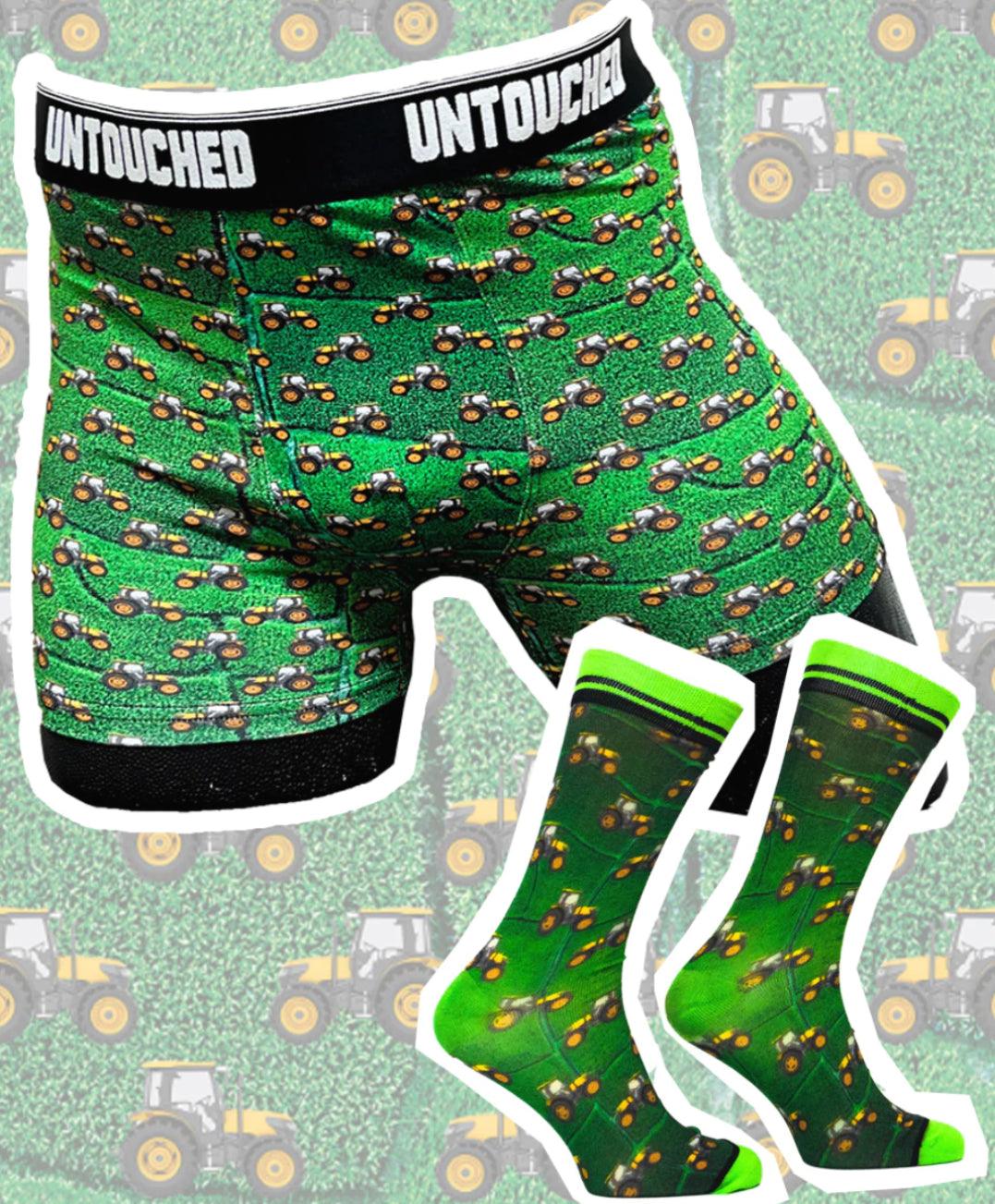 Giftbox - Sock my feet - Tractor Boxer + Sokken Giftbox - Amazing wardrobe