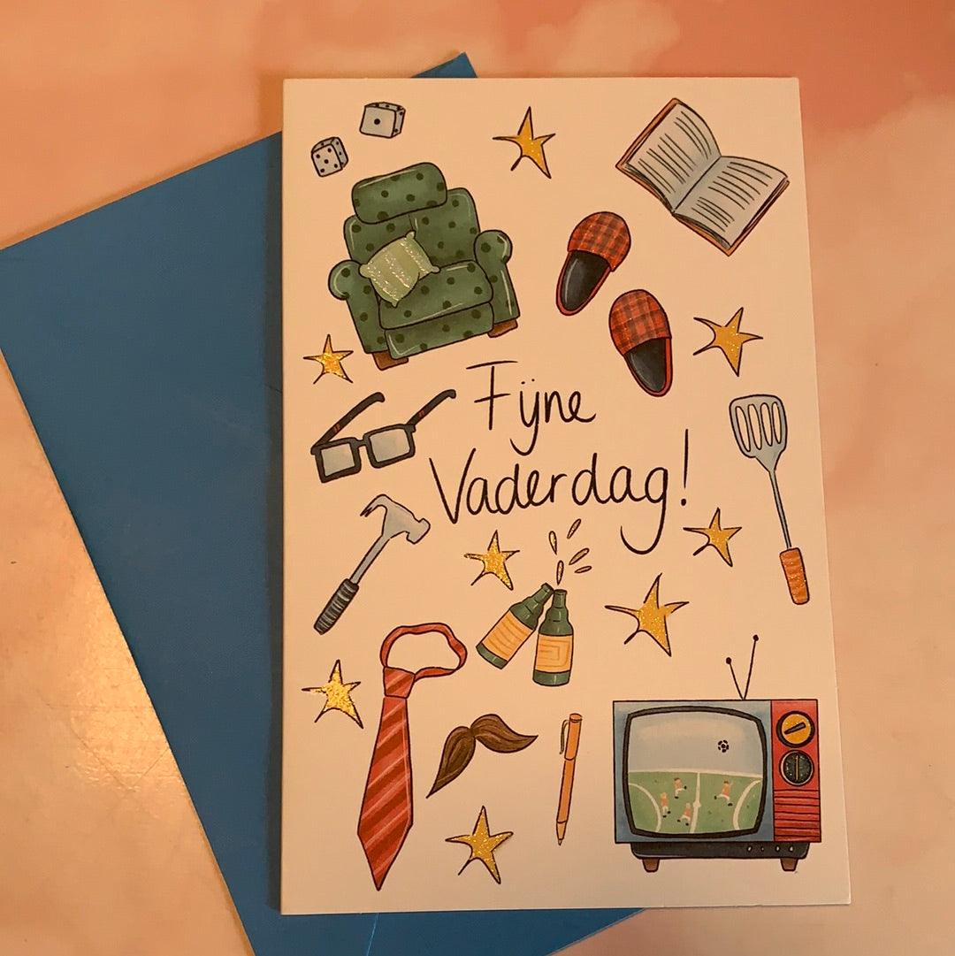 Wenskaart Hallmark fijne vaderdag! - Amazing wardrobe