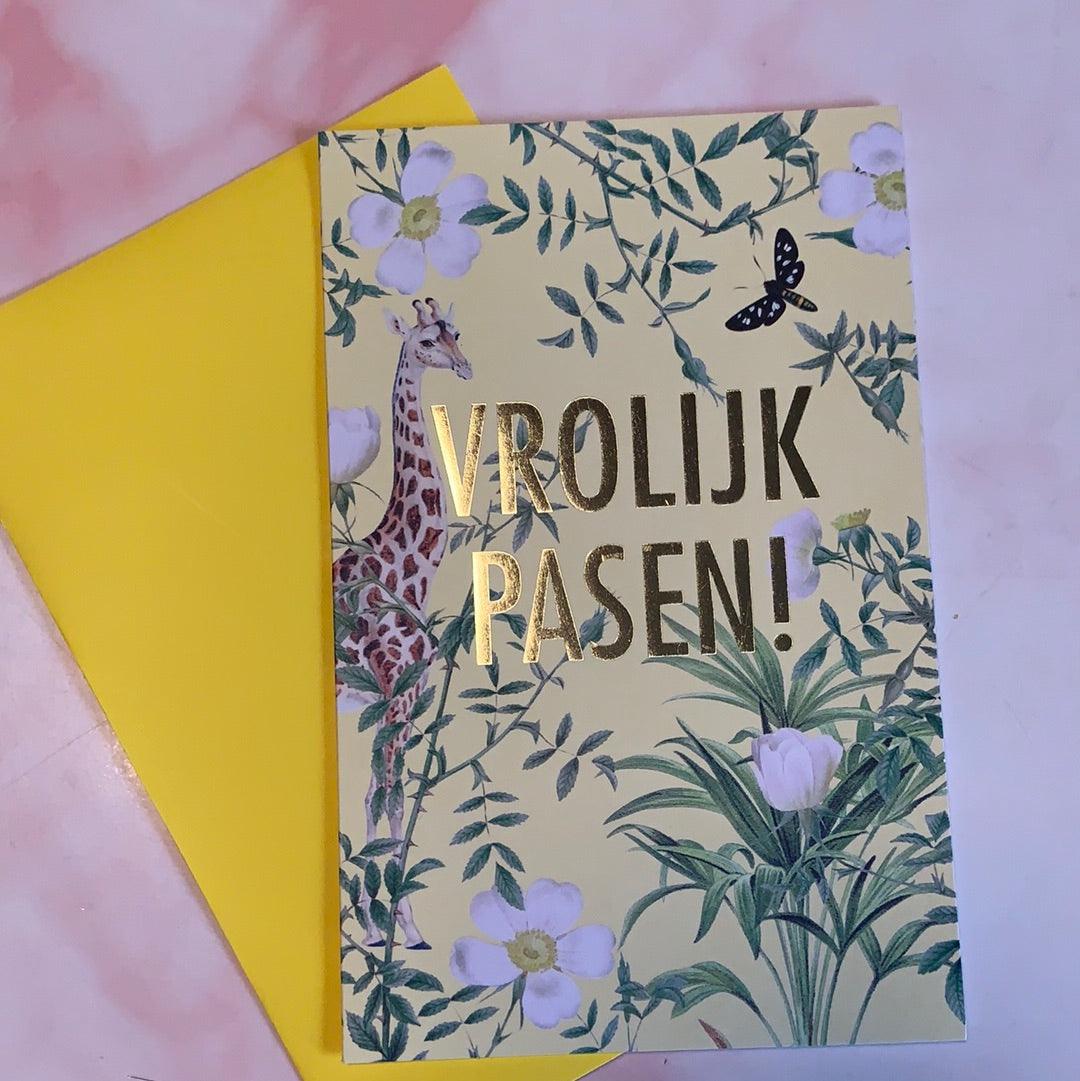 Wenskaart Hallmark vrolijk pasen ! - Amazing wardrobe