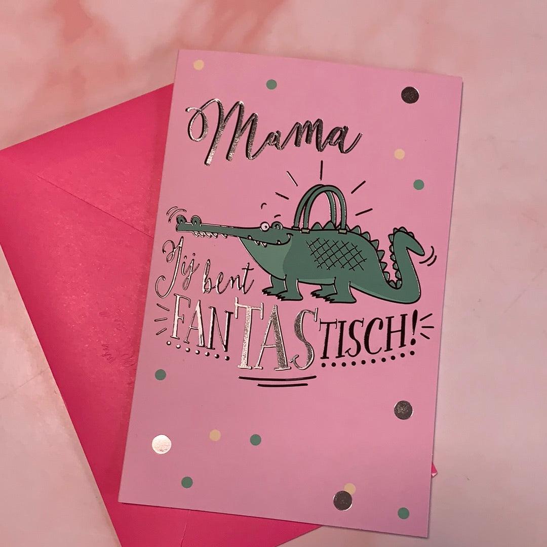 Wenskaart Hallmark Mama jij bent fantastisch ! - Amazing wardrobe