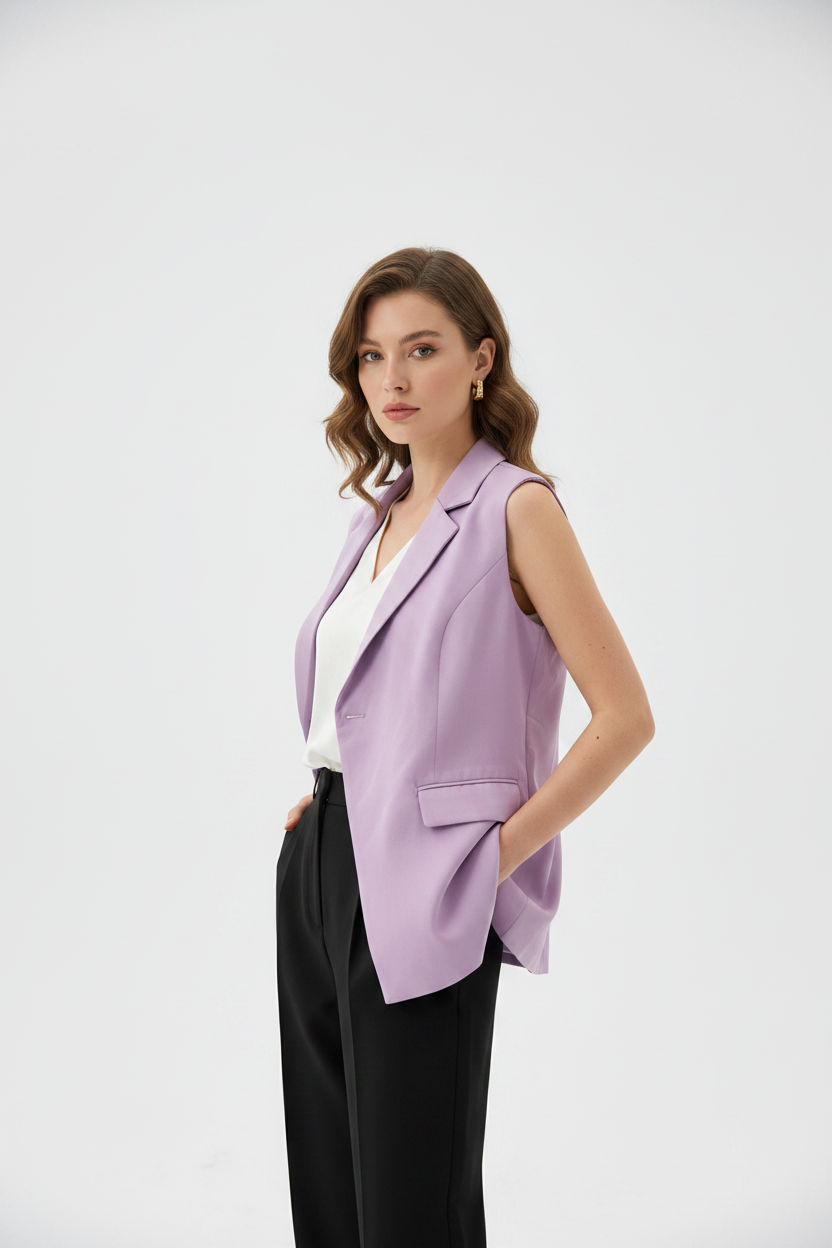 mouwloze blazer gimme