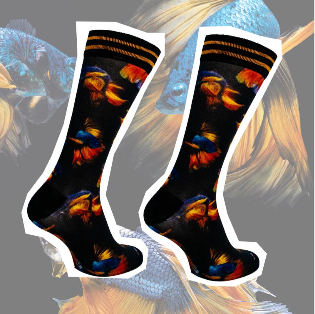 Giftbox - Sock my feet - Exotic Fish Boxer + Sokken Giftbox - Amazing wardrobe