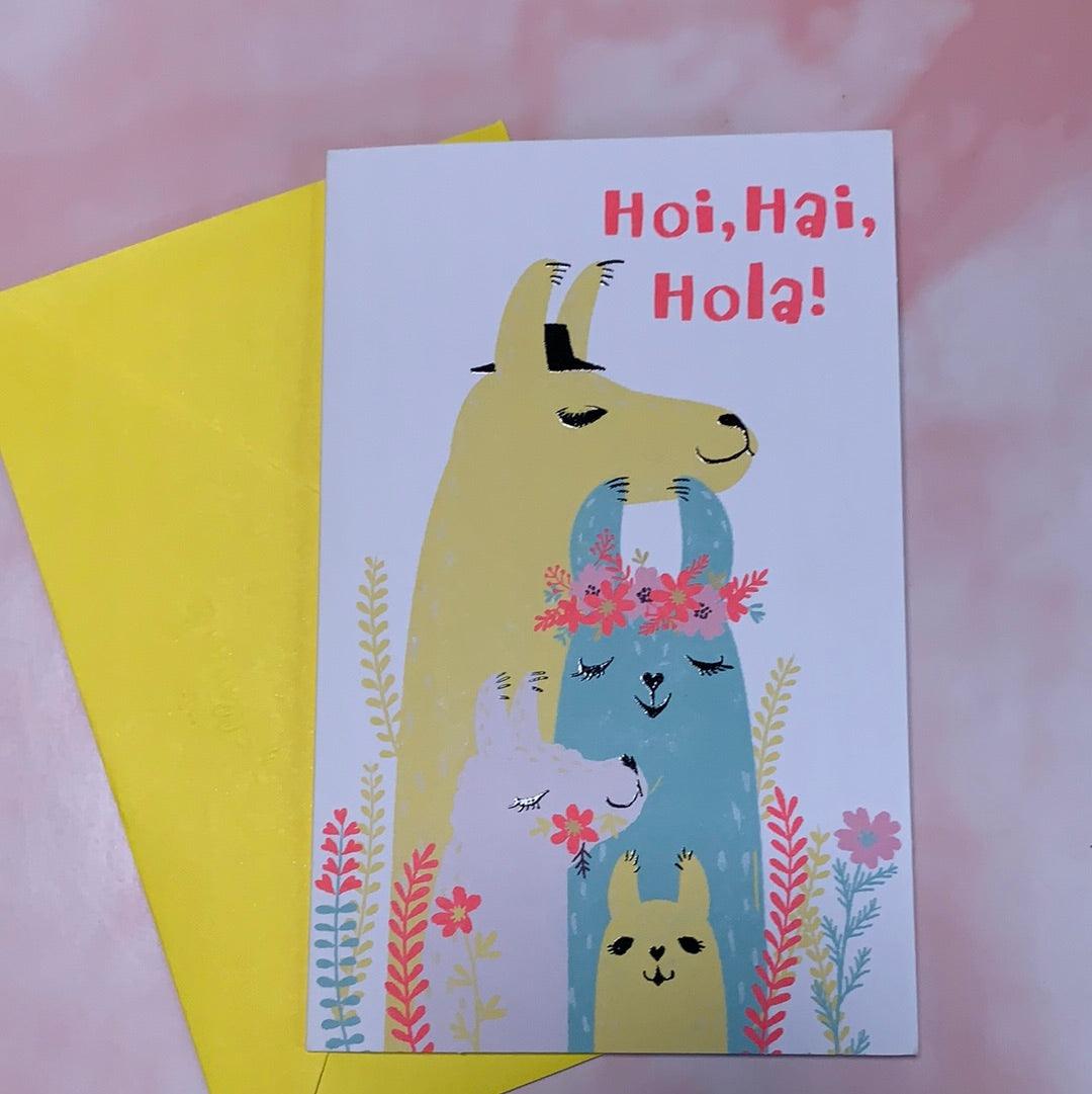 Wenskaart Hallmark HOI,HAI,HOLA! - Amazing wardrobe