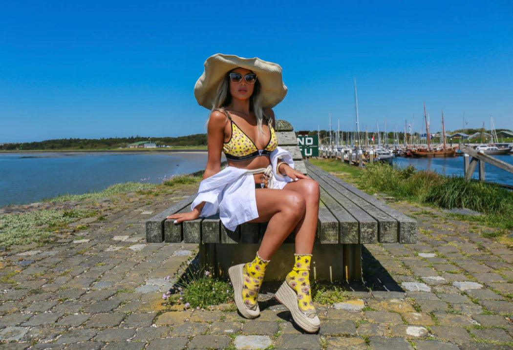 sock my feet sokken - Sock My Daisy Bee - Amazing wardrobe