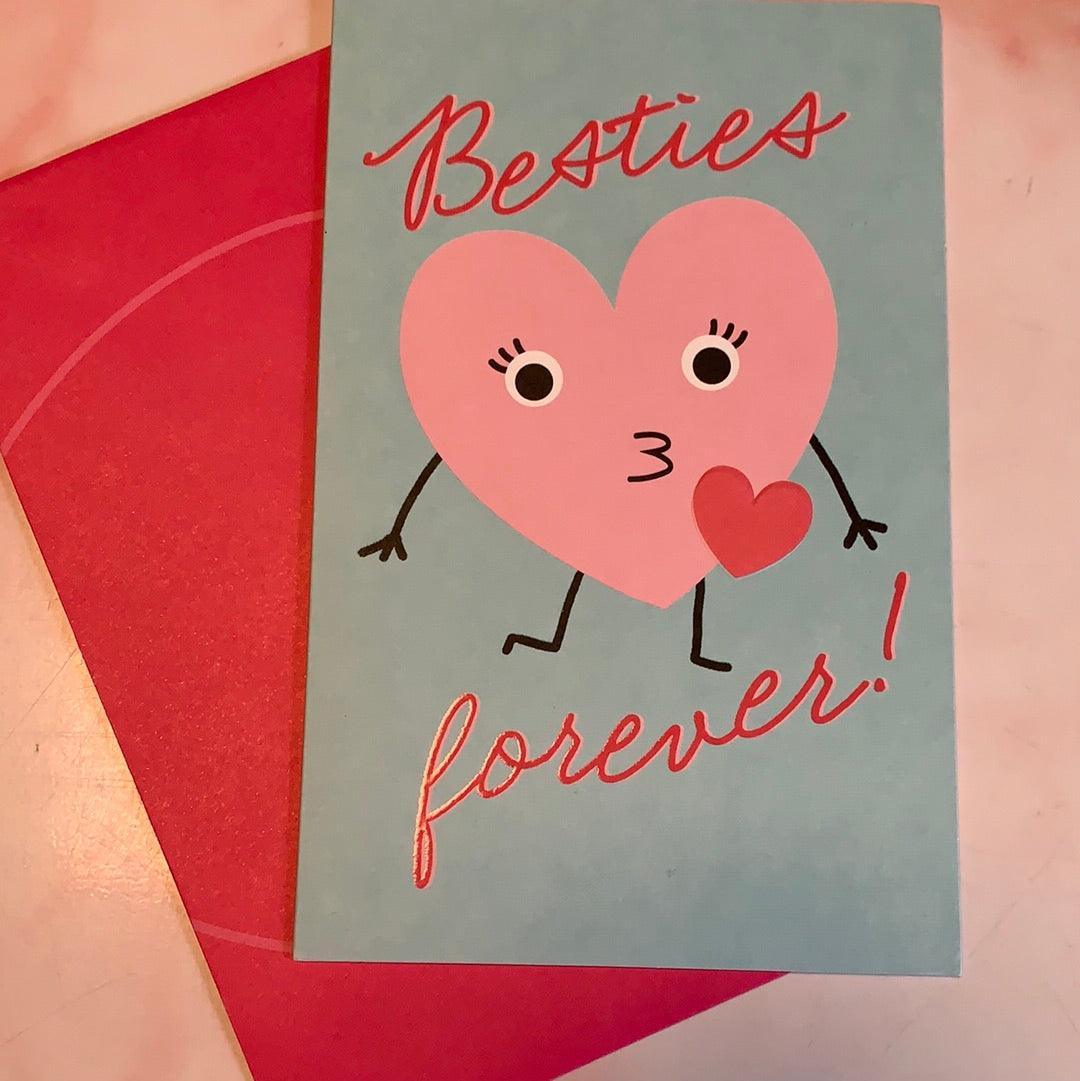 Wenskaart Hallmark Besties forever ! - Amazing wardrobe