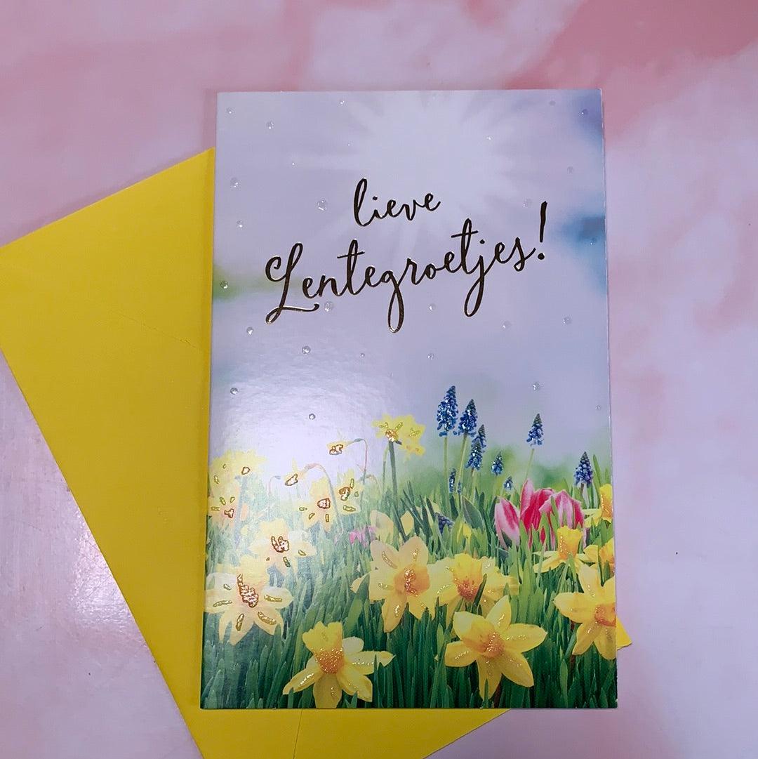 Wenskaart Hallmark Lieve Lente Groetjes! - Amazing wardrobe