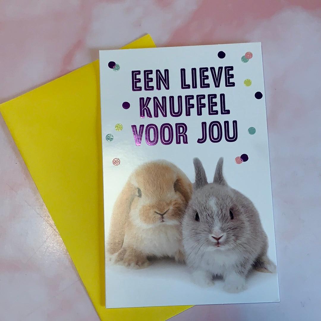 Wenskaart Hallmark een lieve knuffel voor jou - Amazing wardrobe