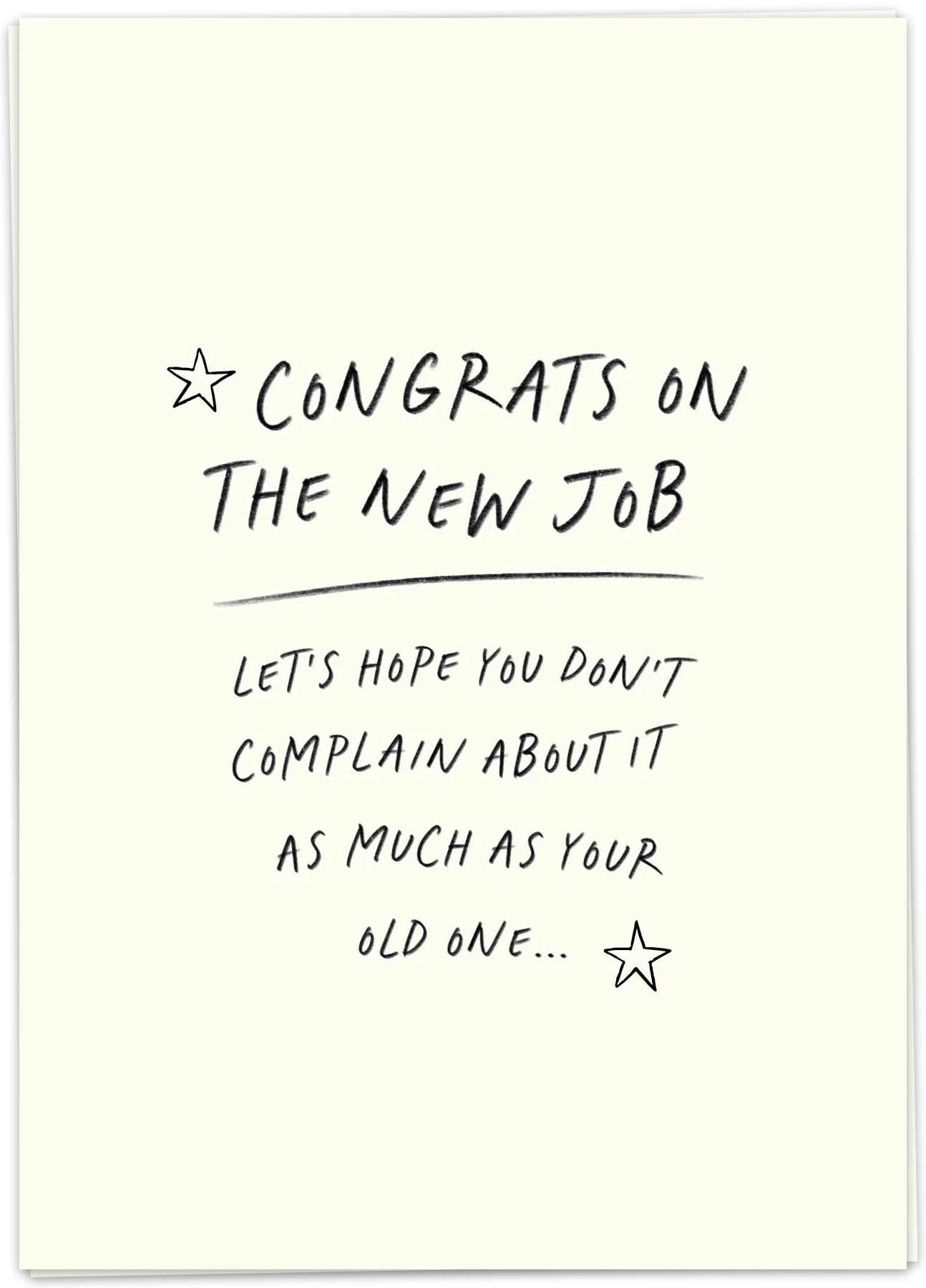 Kaart Blanche Complain job