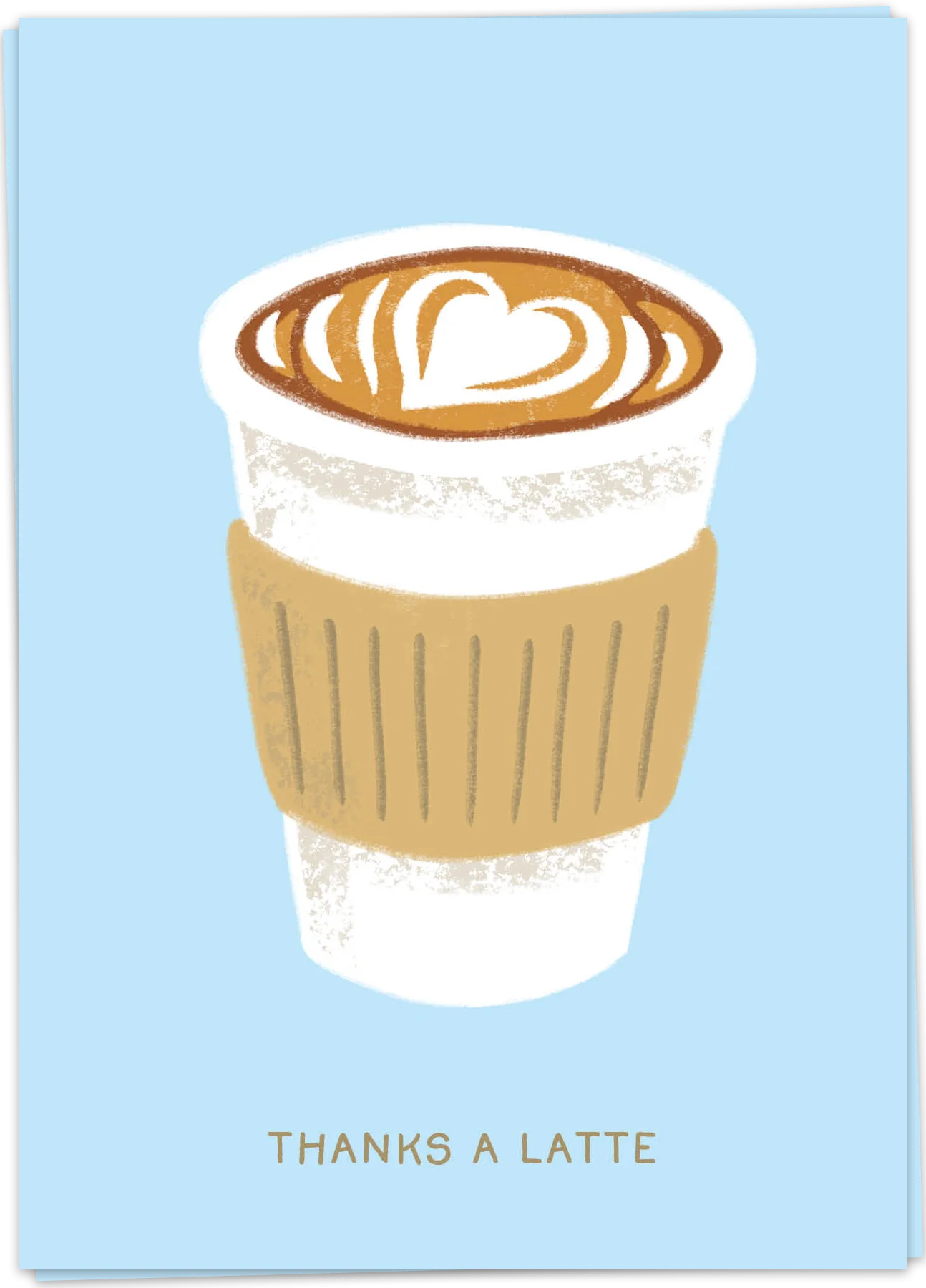 Kaart Blanche Thanks a latte