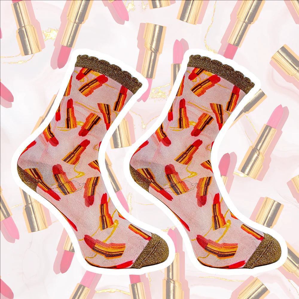 Sock my feet sokken -Sock My Lipstick