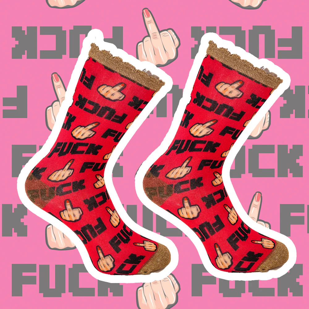 Sock my feet sokken - Sock my girl power !