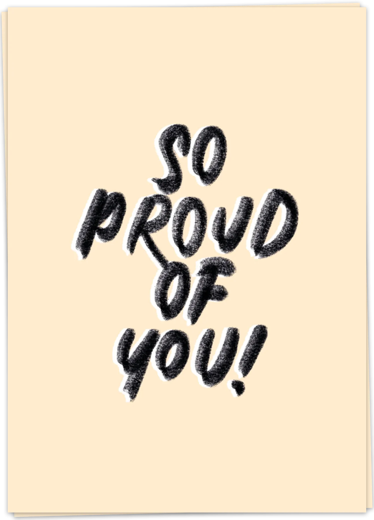 Kaart Blanche So proud
