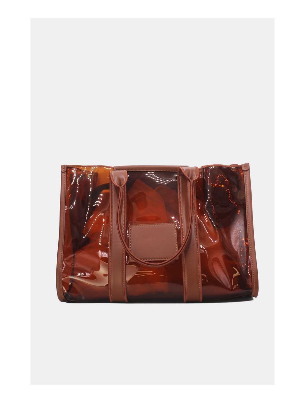 Tom & Eva Tote bag Tote Bag Transparent Oversize Brown