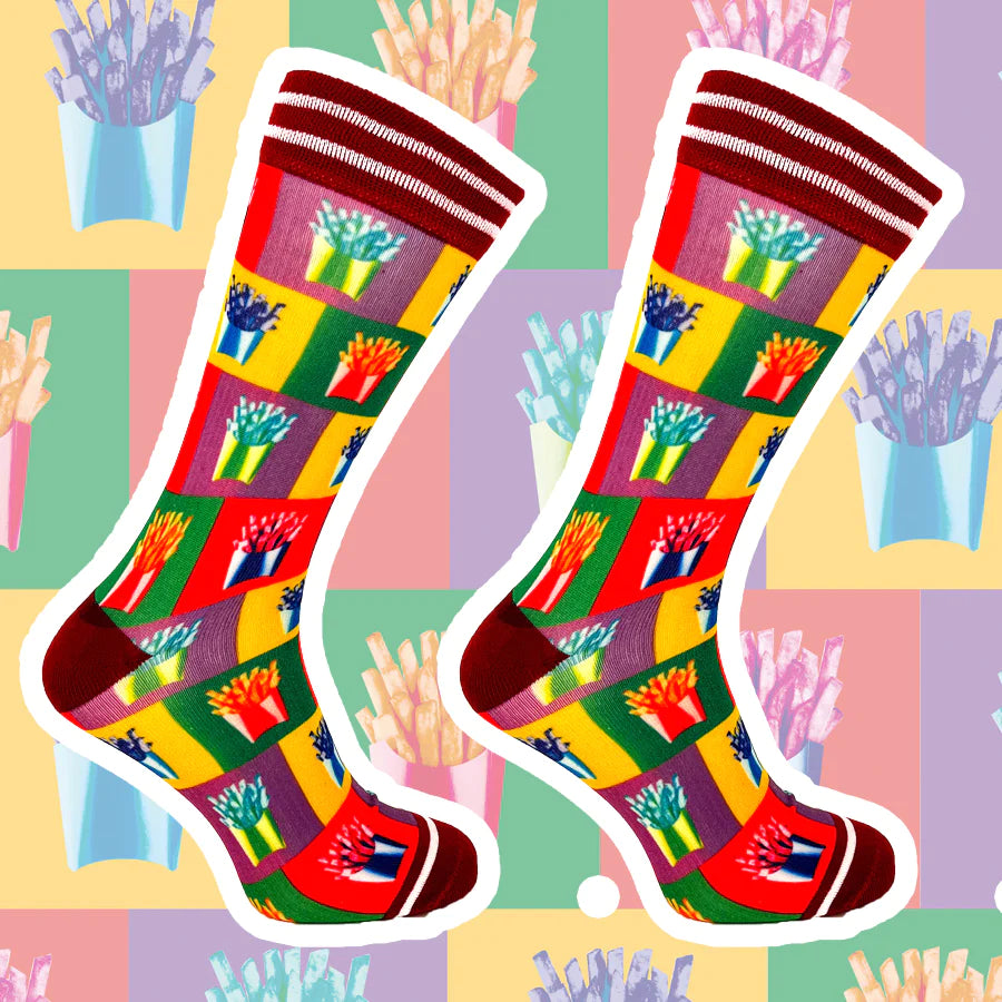 Sock my feet sokken - Sock my French fries - Amazing wardrobe