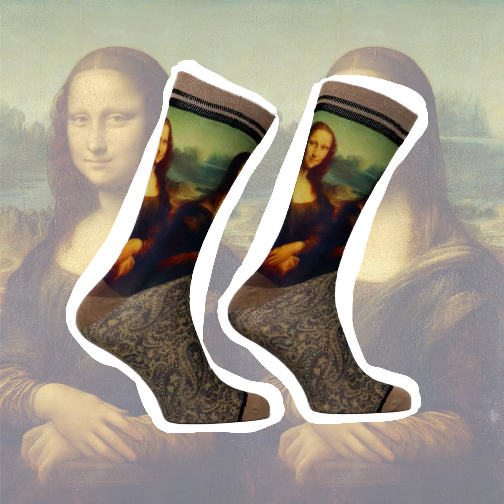 Sock my feet sokken - Sock my Monalisa - Amazing wardrobe