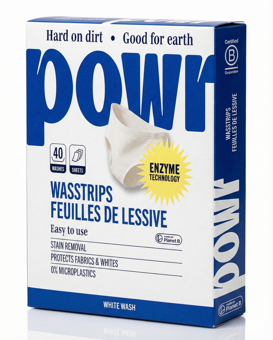 POWR Laundry Sheets White Wash