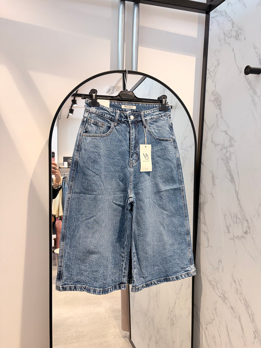 Bermuda Jeans Miss bon glitter
