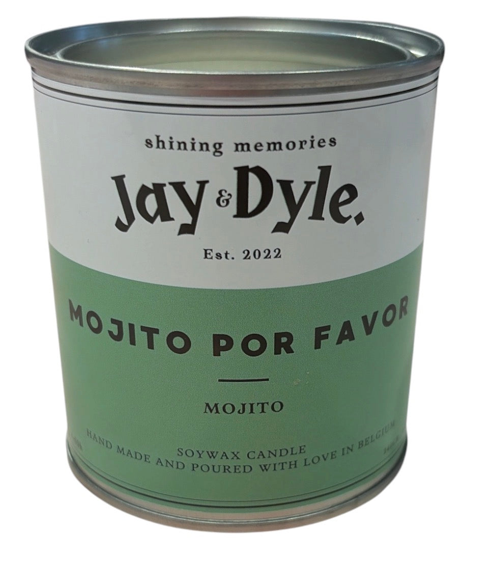 Jay & Dyle geurkaars Mojito por favor