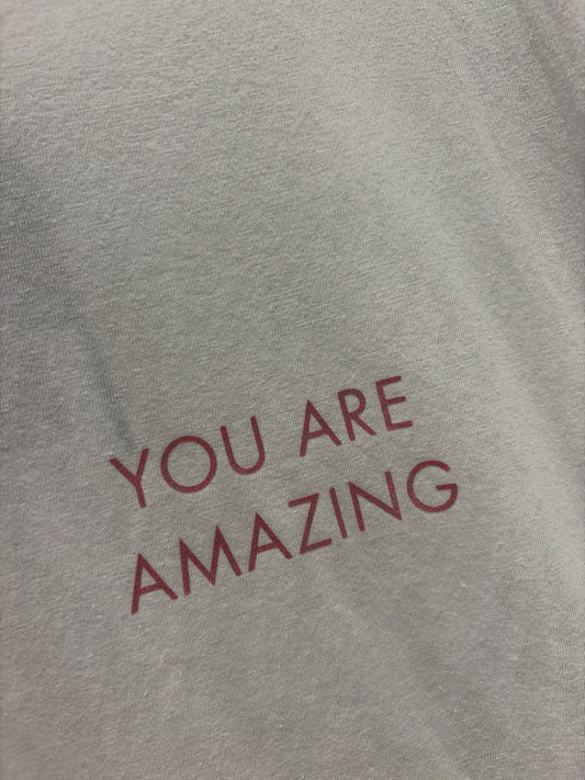 T-shirt you are Amazing ! Pink glitter