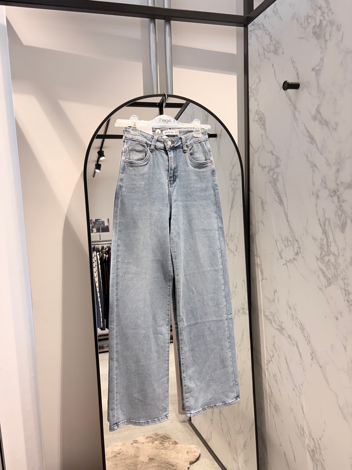 Jeans Goodies — Lichtblauw Wide Leg | Laatste maat S