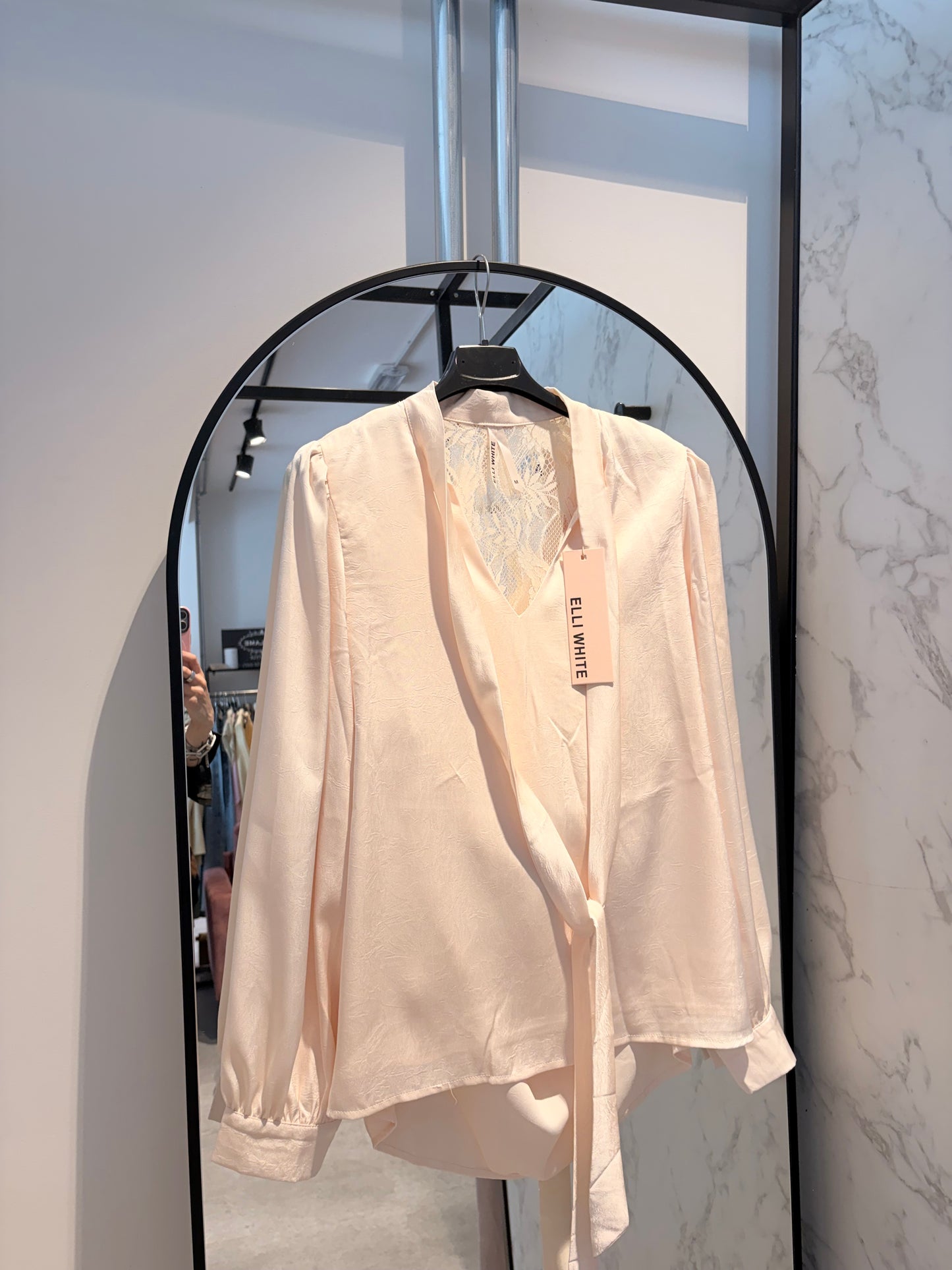 Blouse met kant Elli White