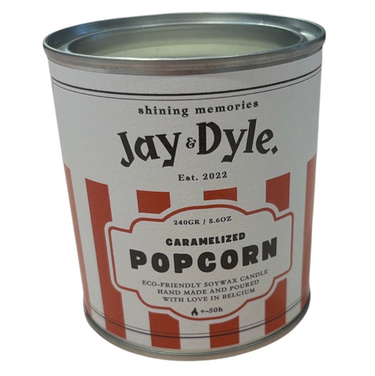 Jay & Dyle geurkaars Popcorn