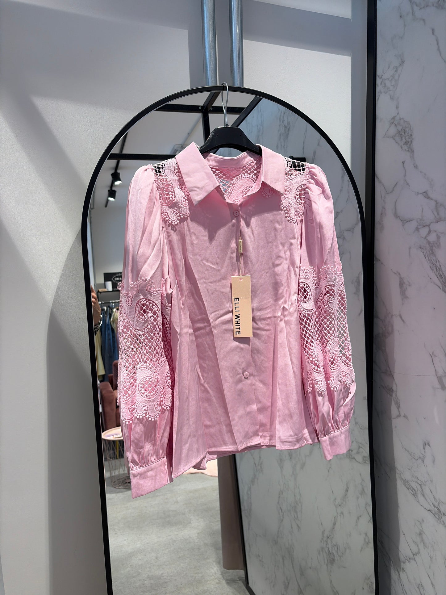 Blouse met kant Elli White