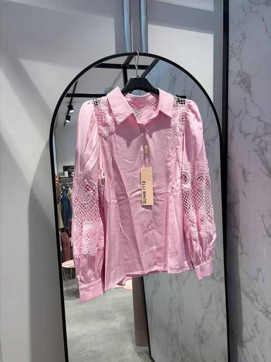 Blouse met kant Elli White