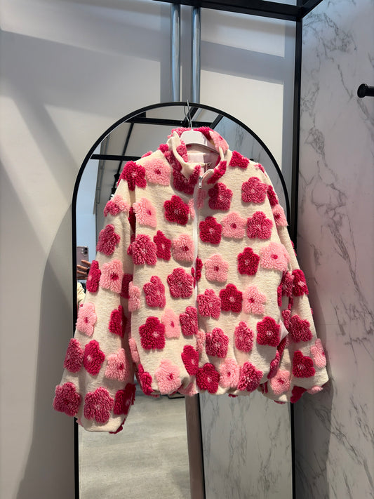 Gebloemde vest AMY&CLO