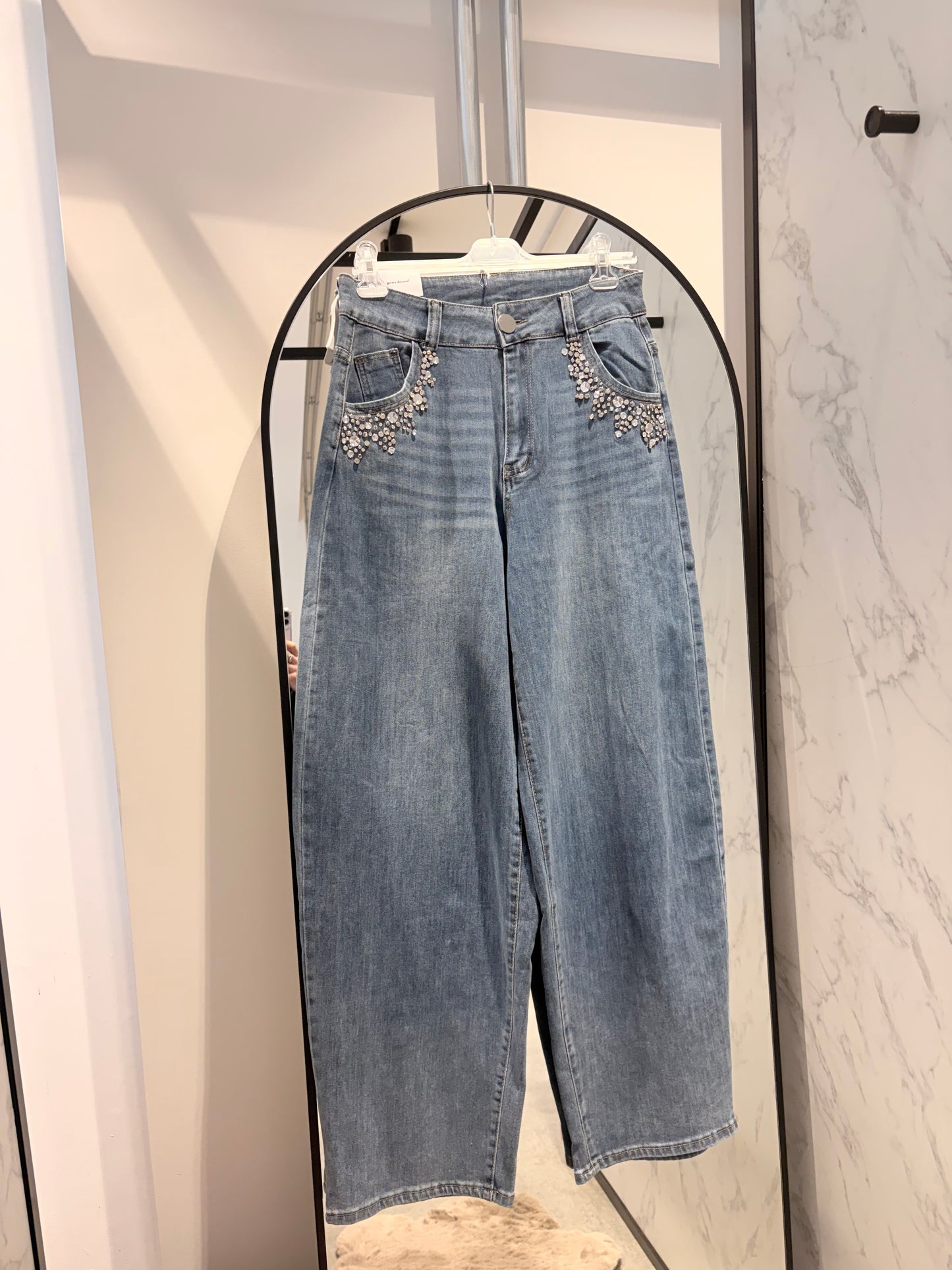 Jeans Trendy.ing — Strass Steentjes