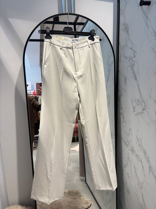 Geklede brede broek Folyrose