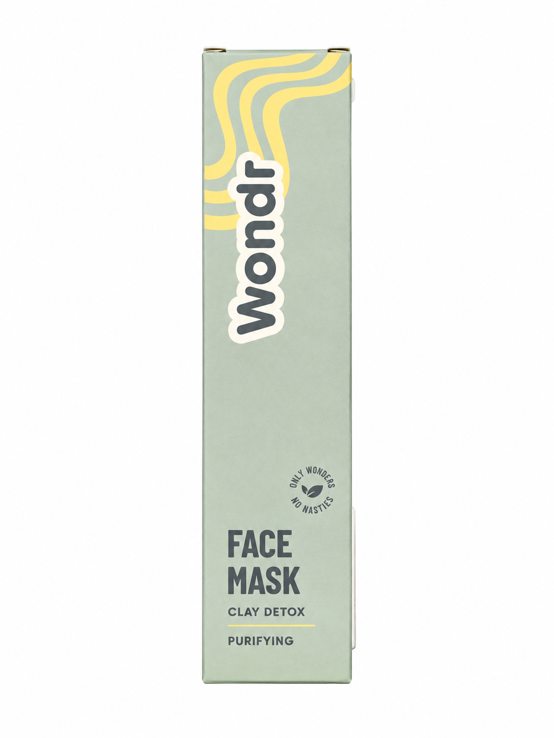 Wondr face mask clay detox