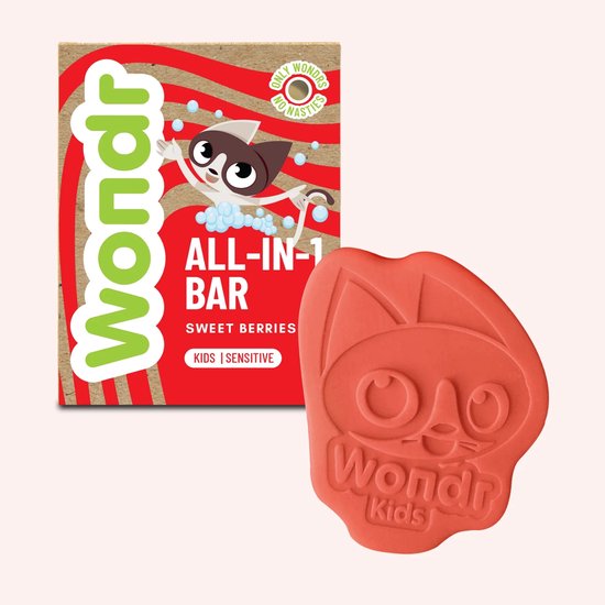 WONDR - Kids All-In-One Bar - Sweet Berries