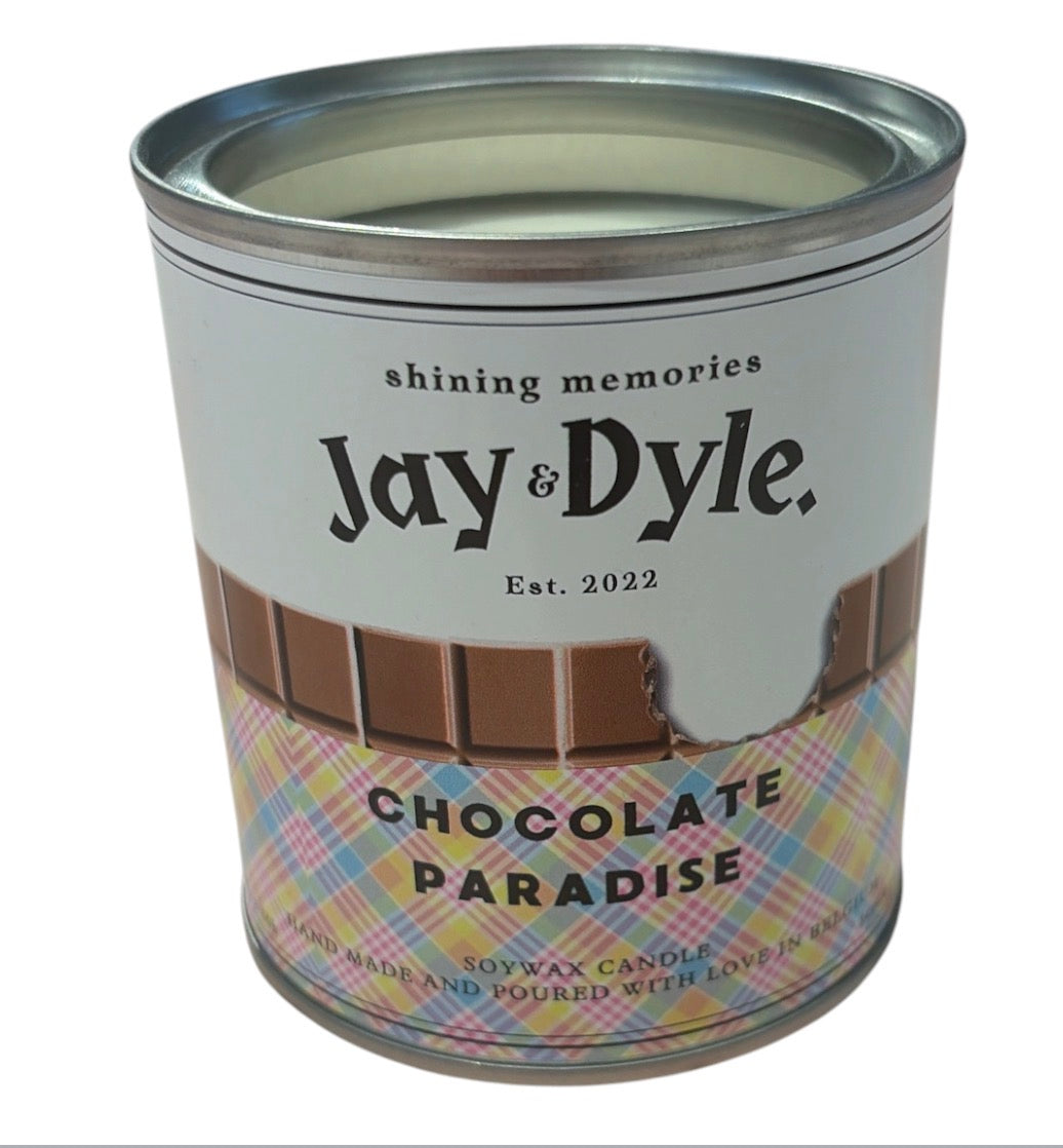Jay & Dyle geurkaars Chocolate Paradise