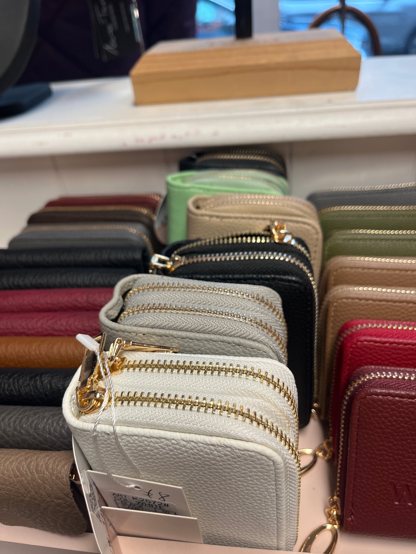 portemonnee met heel veel plek voor kaartjes