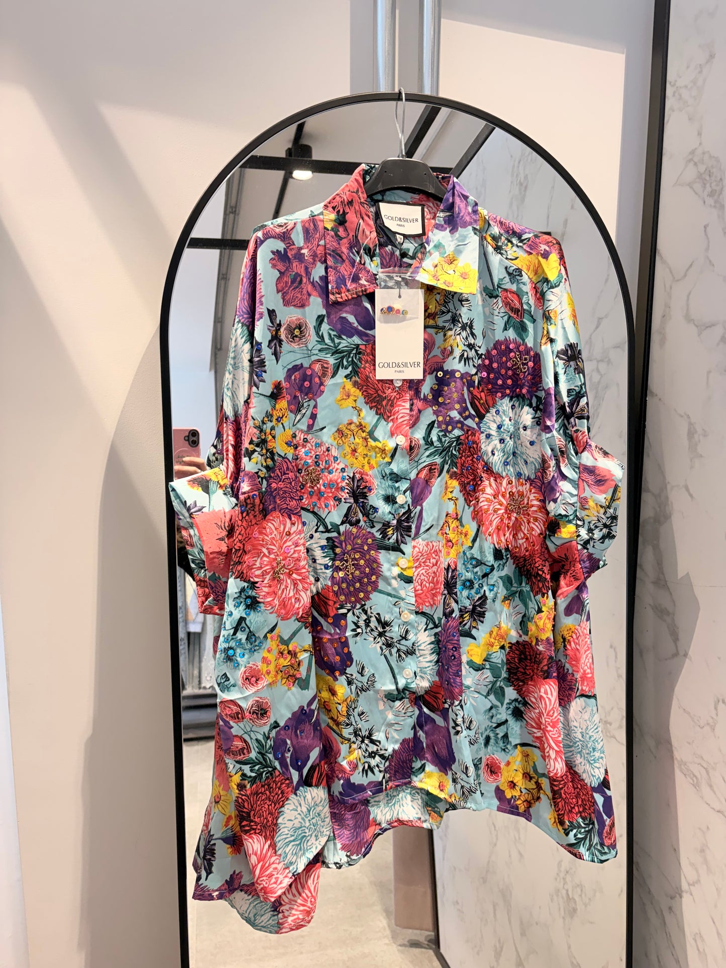 Blouse Gold & Silver