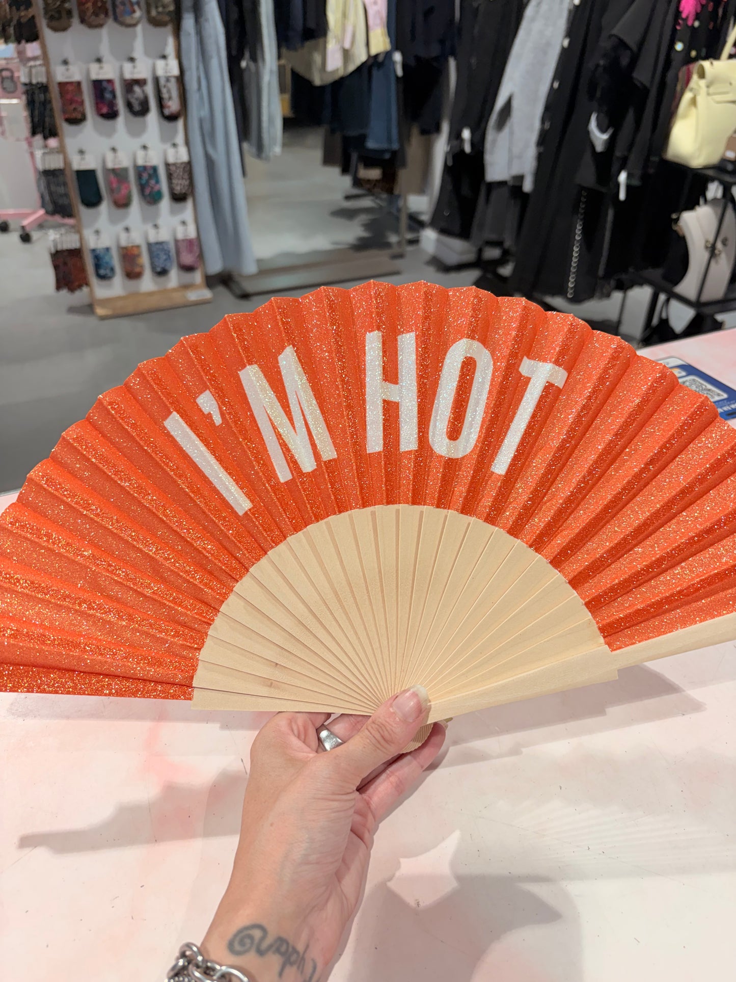 Waaier I'm hot