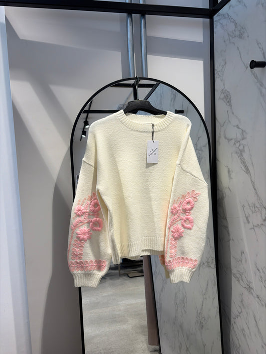 Gebloemde trui Millenium