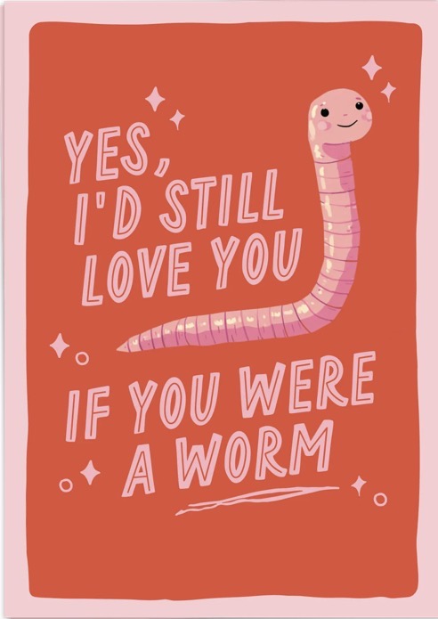 Kaart blanche - were a worm