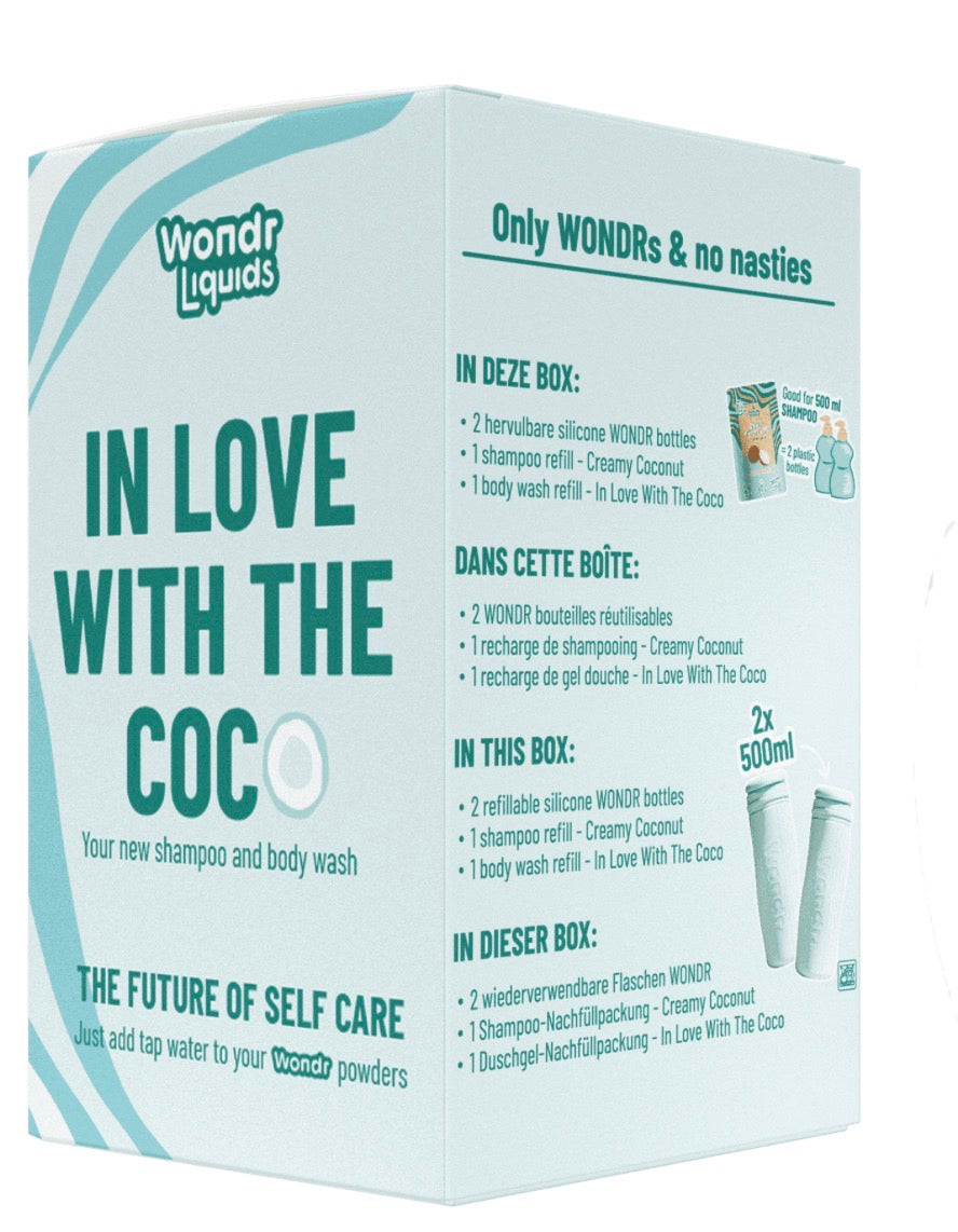 Wondr in love with the coco your new shampoo and body wash