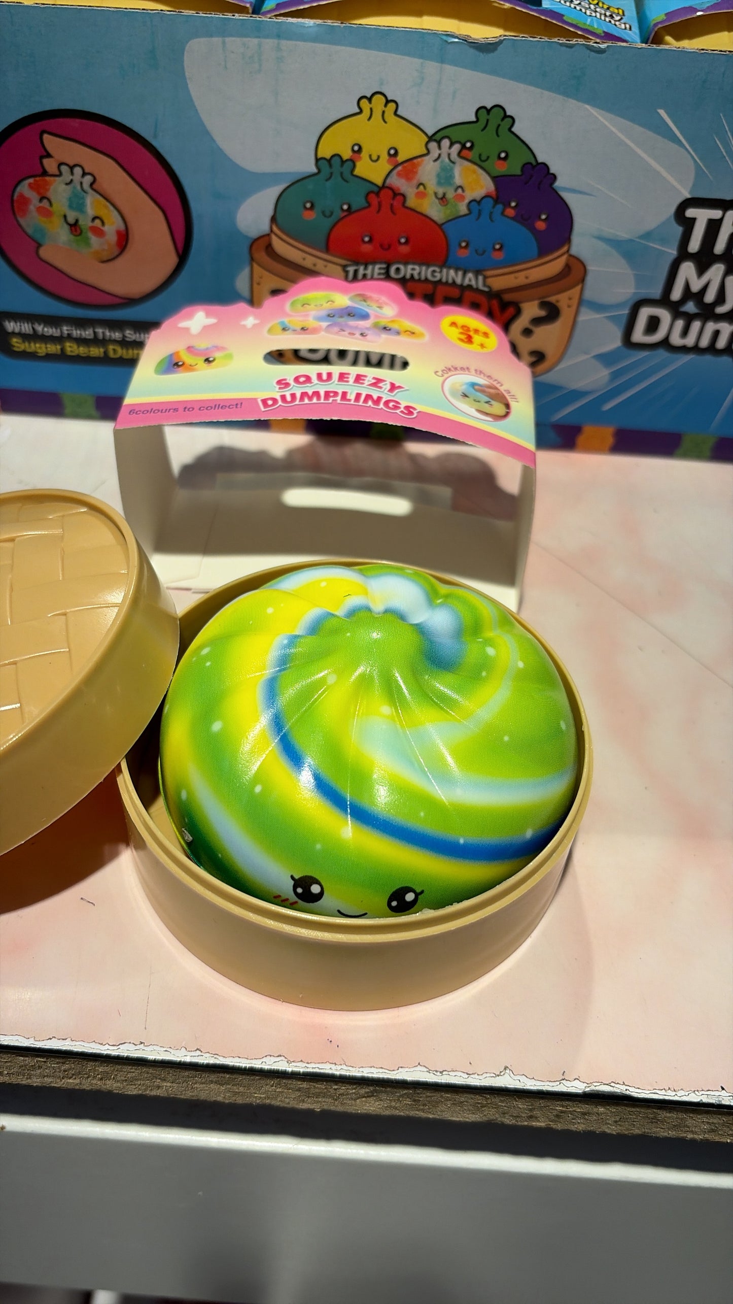 Squishy Dumpling – Soft Squishy Surprise met Doosje