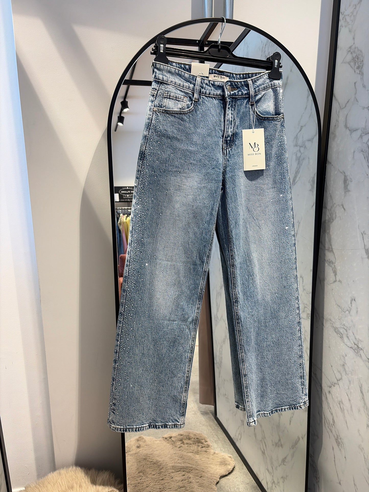 Jeans Miss bon glitter