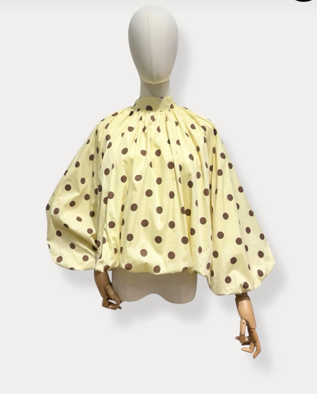 Pois  - Blouse l'Essentiel met open rug