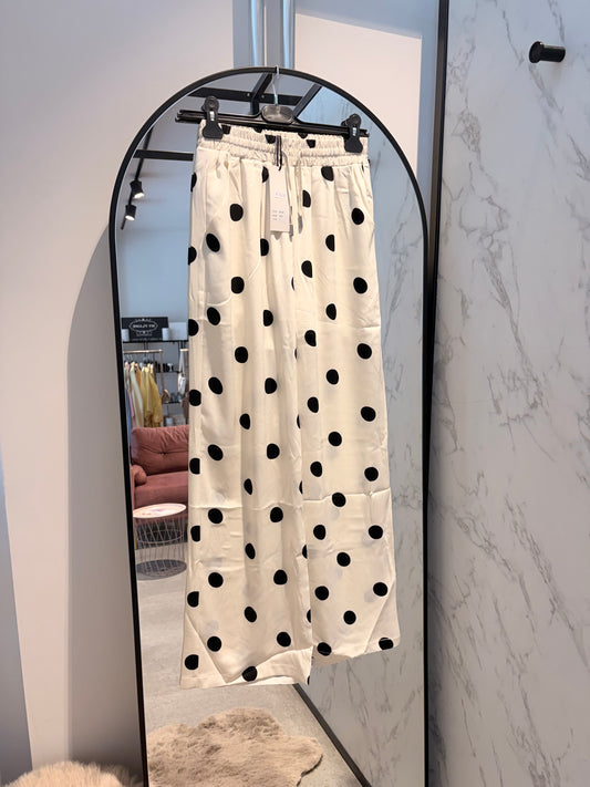 Polka dot pants