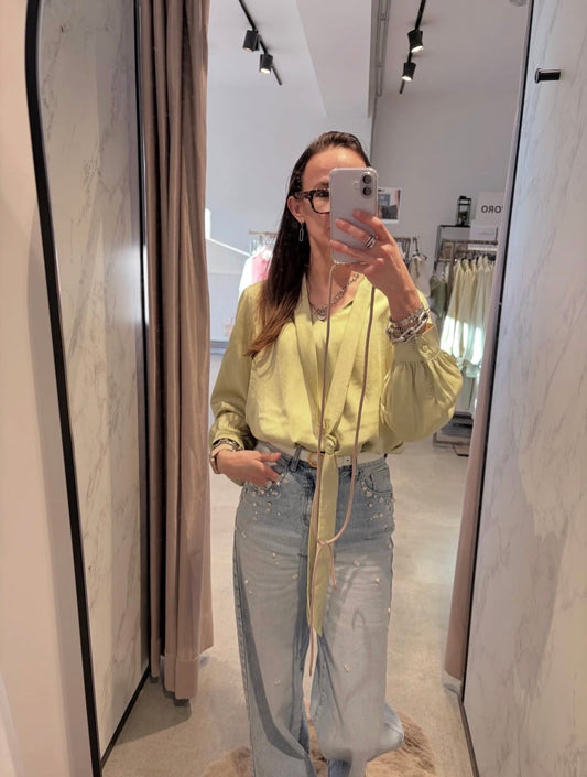 Blouse met kant Elli White