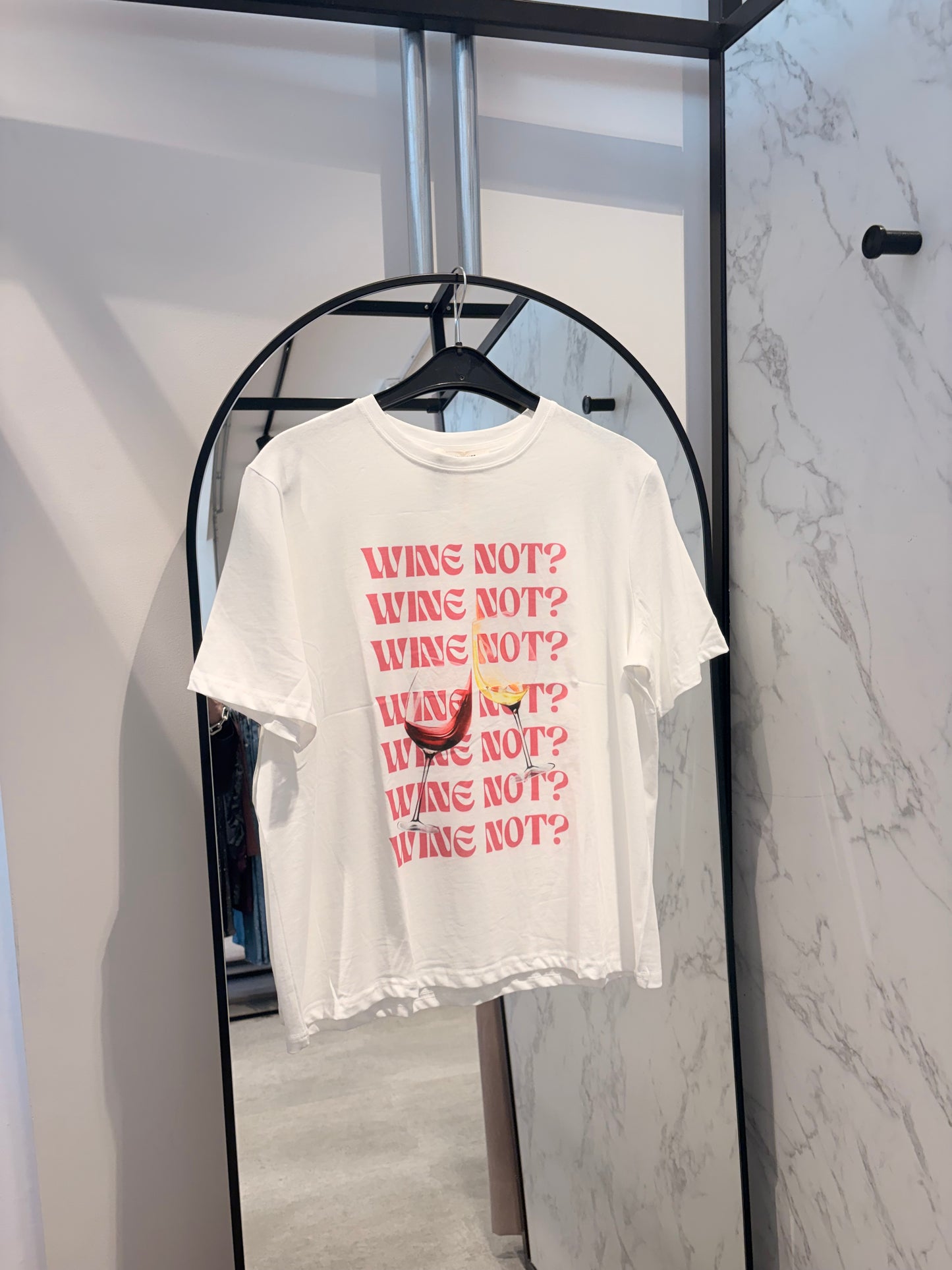 T-SHIRT MUSY MUSE WINE NOT?