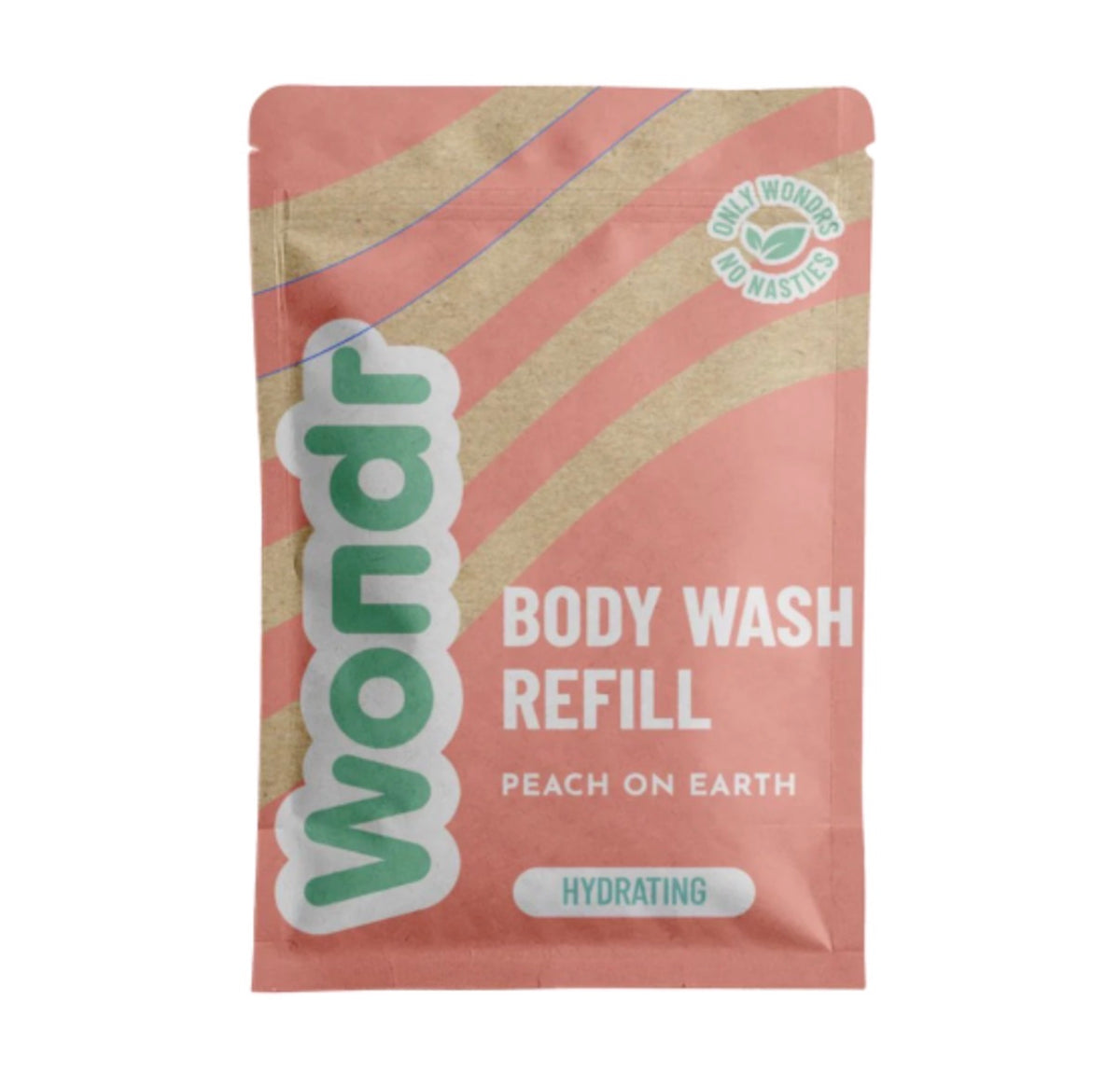 Wondr peach on earth shampoo refill