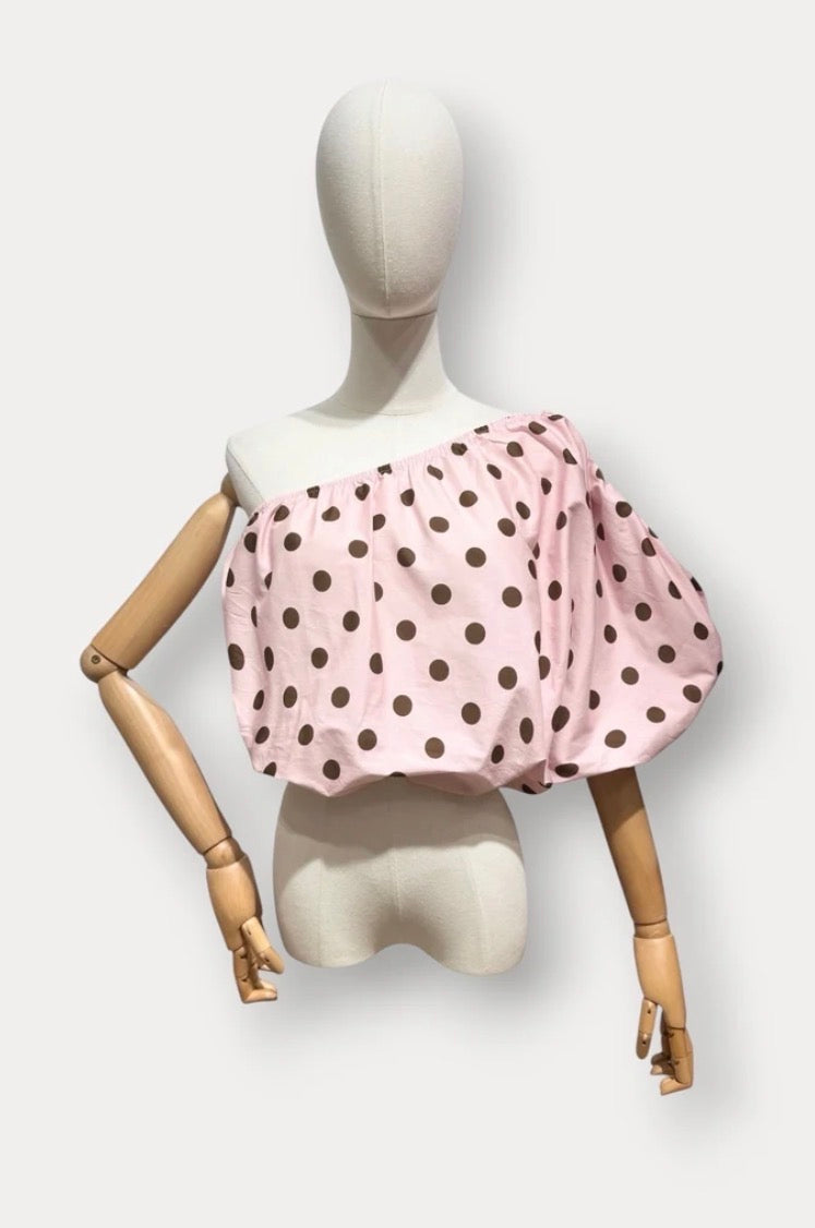 Polly - Blouse l'Essentiel met pofmouw