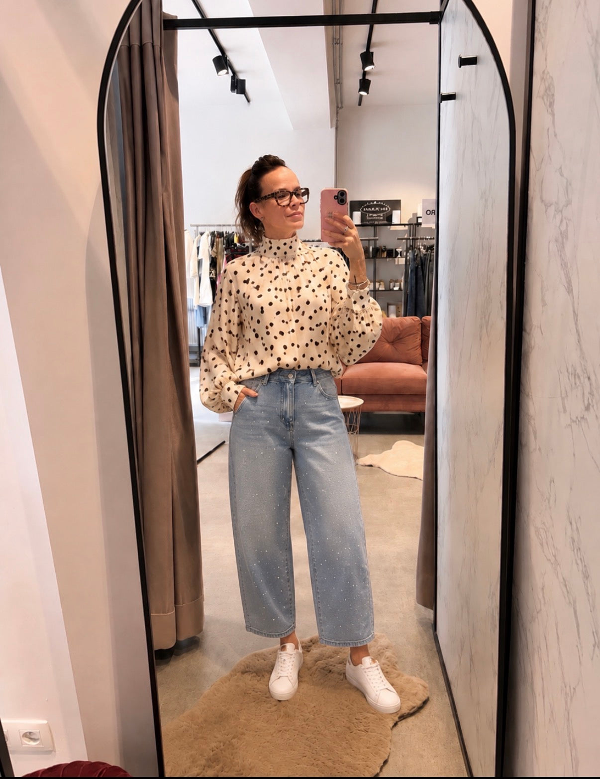 Balloonpants Jeans Miss Bon Glitter — Korter Model
