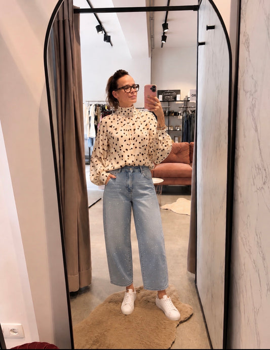 Balloonpants Jeans Miss Bon Glitter — Korter Model